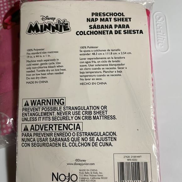 Disney Other Preschool Nap Mat Sheets Minnie Mouse New Poshmark